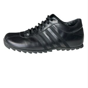 Steve Madden Rascals Black Men's Casual Leather Bowling Style Shoes, Sz 10